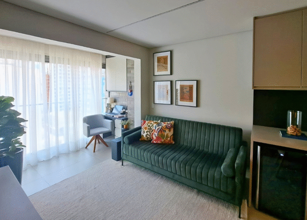 StayBr Jardins - 1 quarto, garagem, piscina, gym - Imagem 12